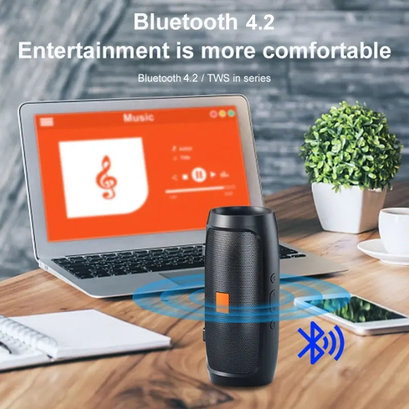 TF USB Bluetooth Speaker Dual  - огляд і ціна Jbl Speaker Flip 6