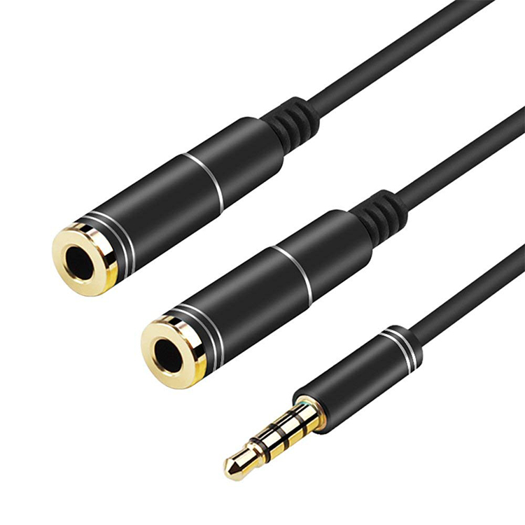 3.5mm Mic Y Mobile Audio Split - огляд і ціна Earphone Splitter Jack