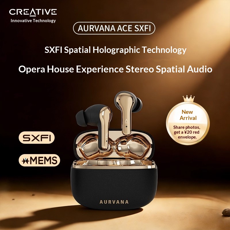 New Creative ACE SXFI TWS Earp - огляд і ціна Noise Cancelling Headphone